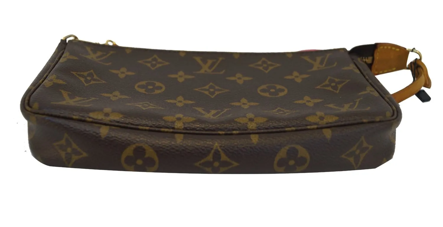 LOUIS VUITTON Monogram Canvas Pochette Accessoires Pouch