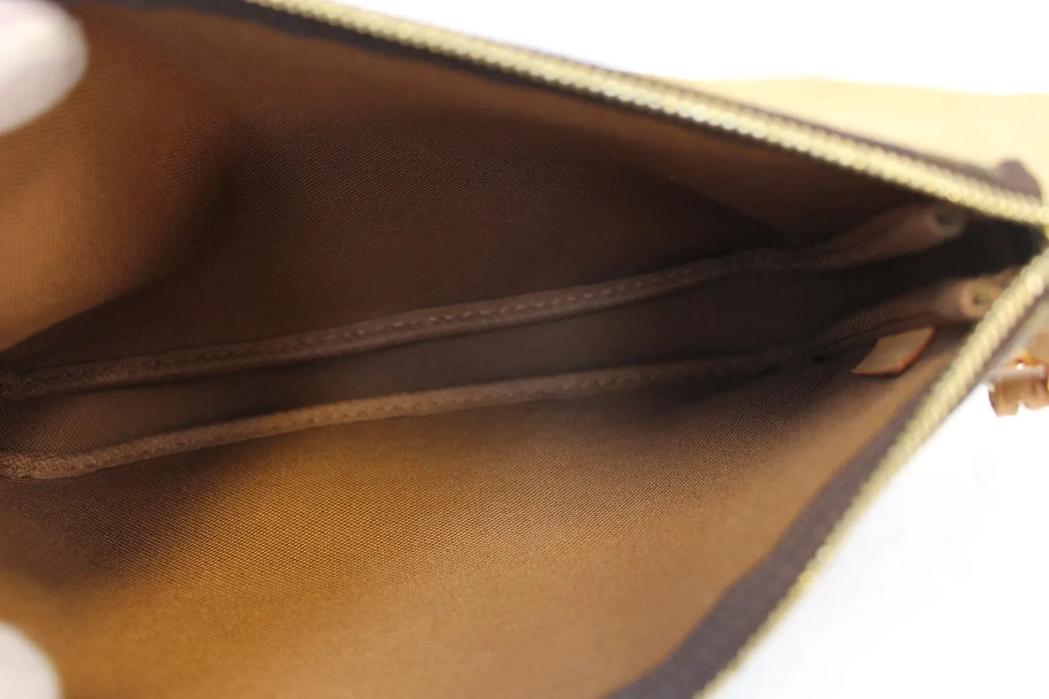 LOUIS VUITTON Monogram Canvas Pochette Accessoires Pouch