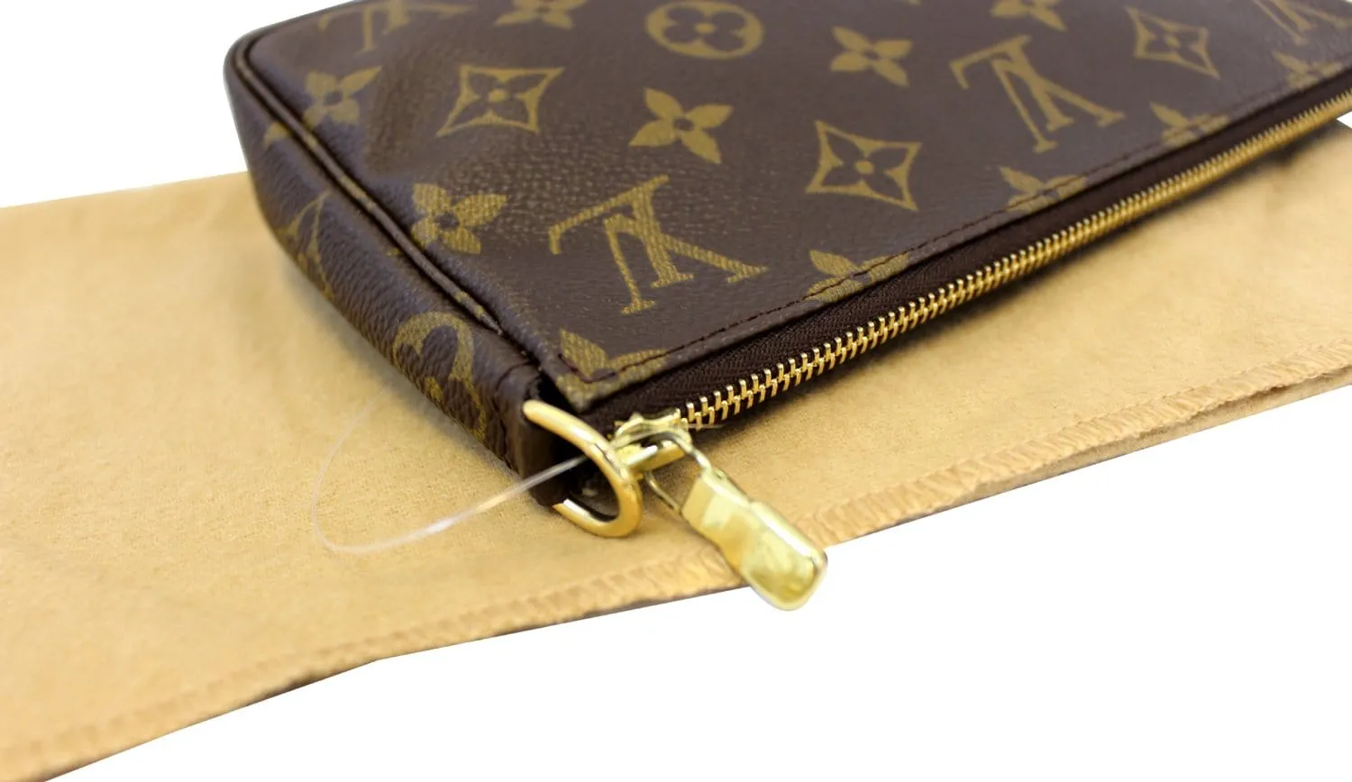 LOUIS VUITTON Monogram Canvas Pochette Accessoires Pouch