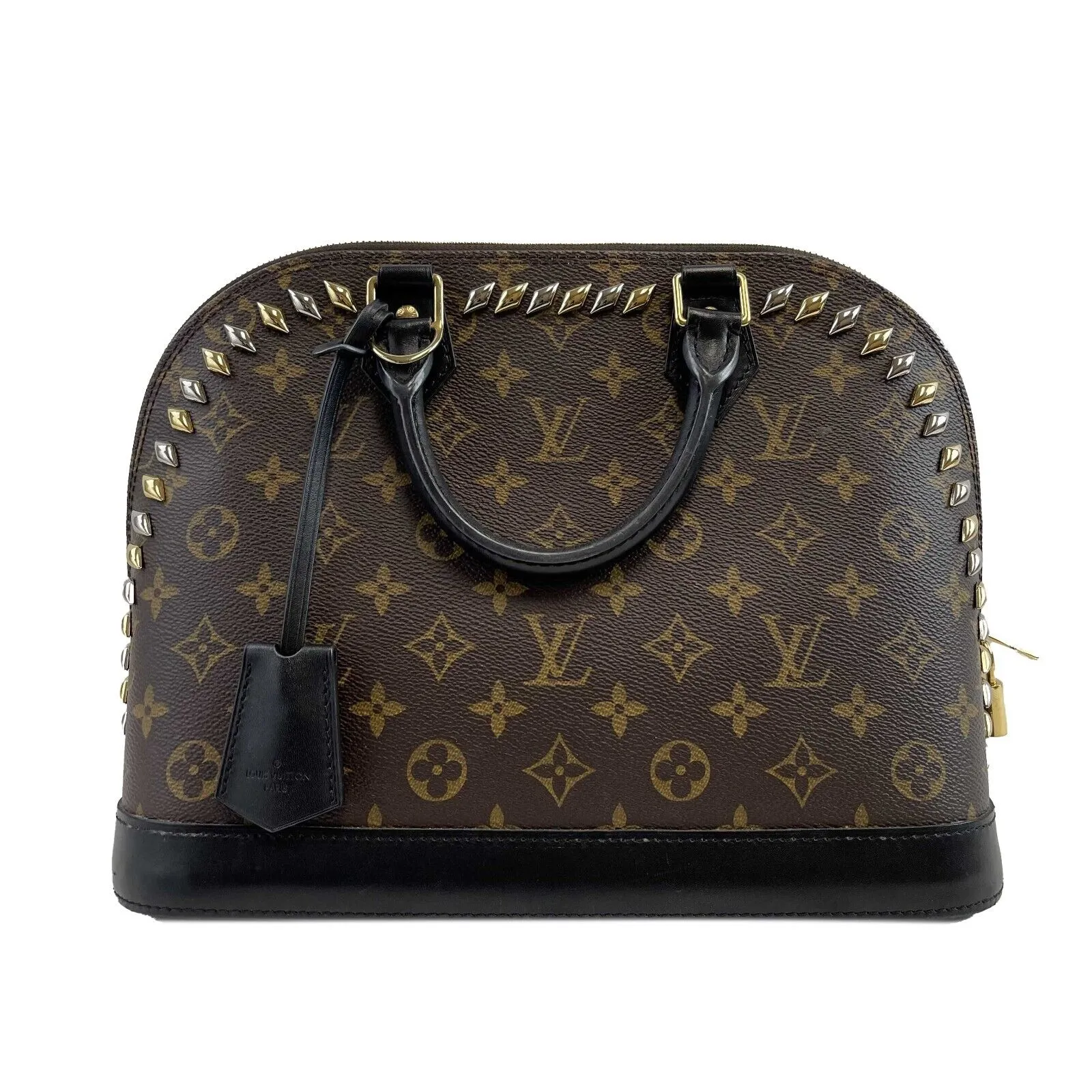 Louis Vuitton Monogram Metal Stones Alma PM 2016