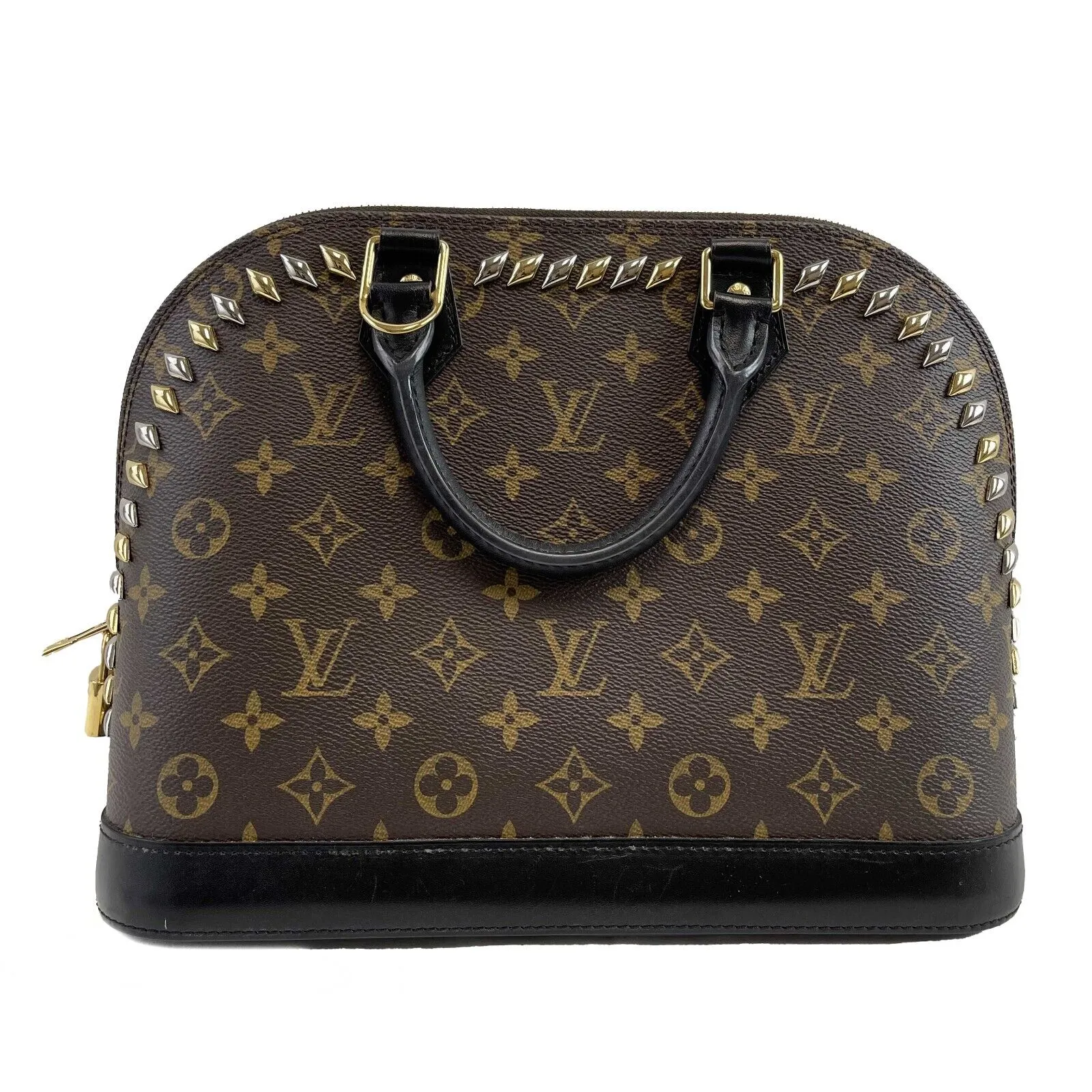 Louis Vuitton Monogram Metal Stones Alma PM 2016