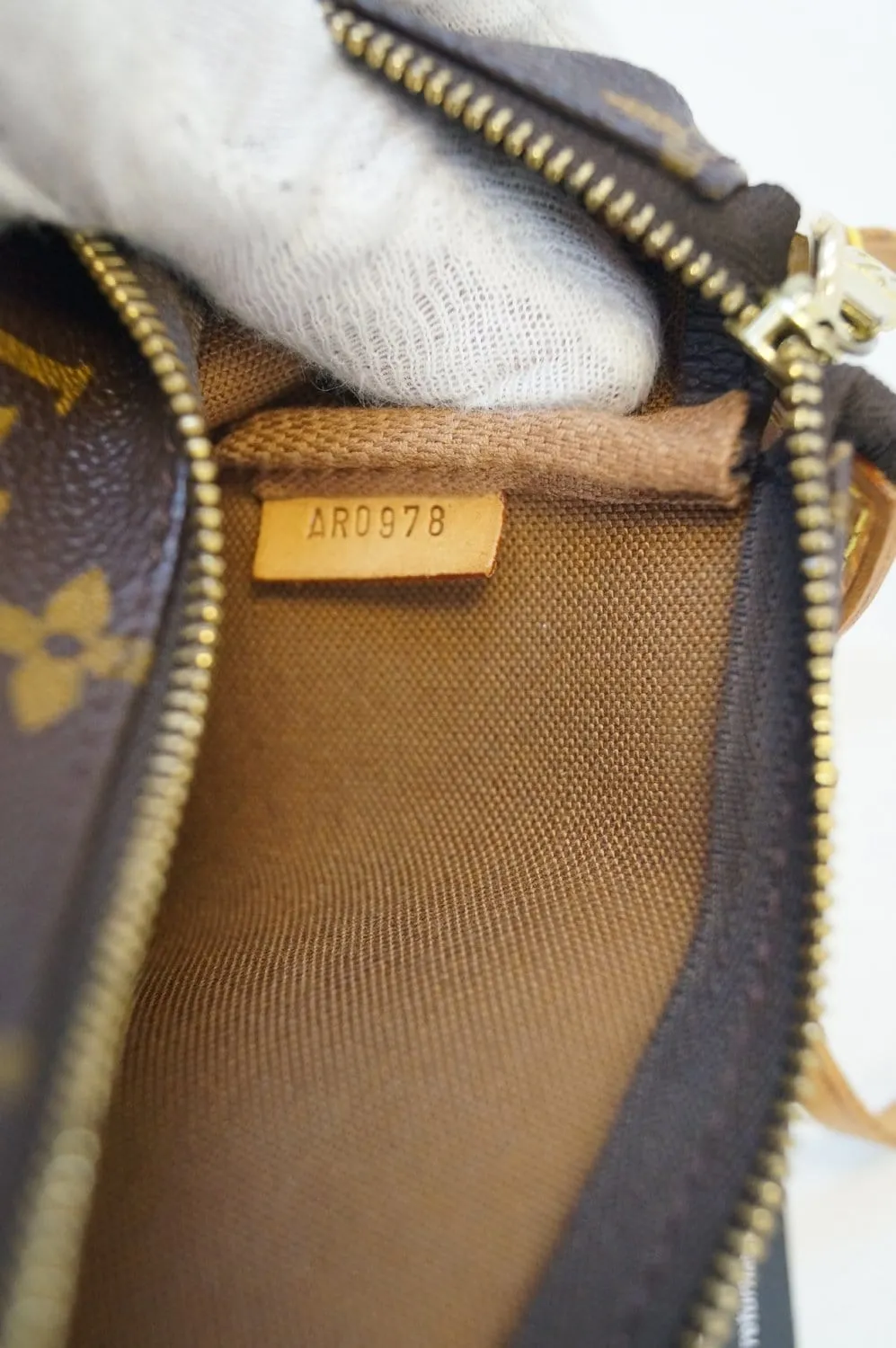 LOUIS VUITTON Monogram Pochette Accessoires Pouch