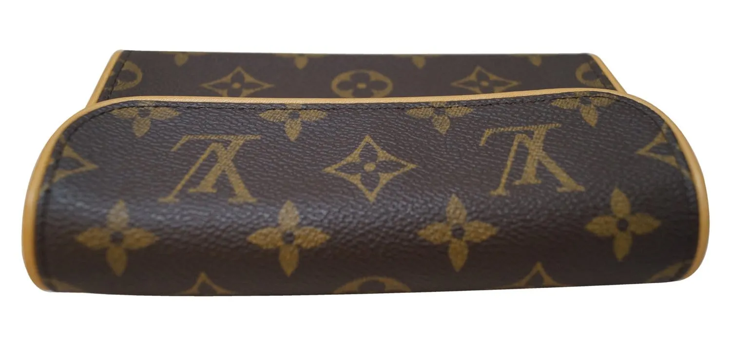 LOUIS VUITTON Monogram Pochette Florentine Pouch Bum Bag