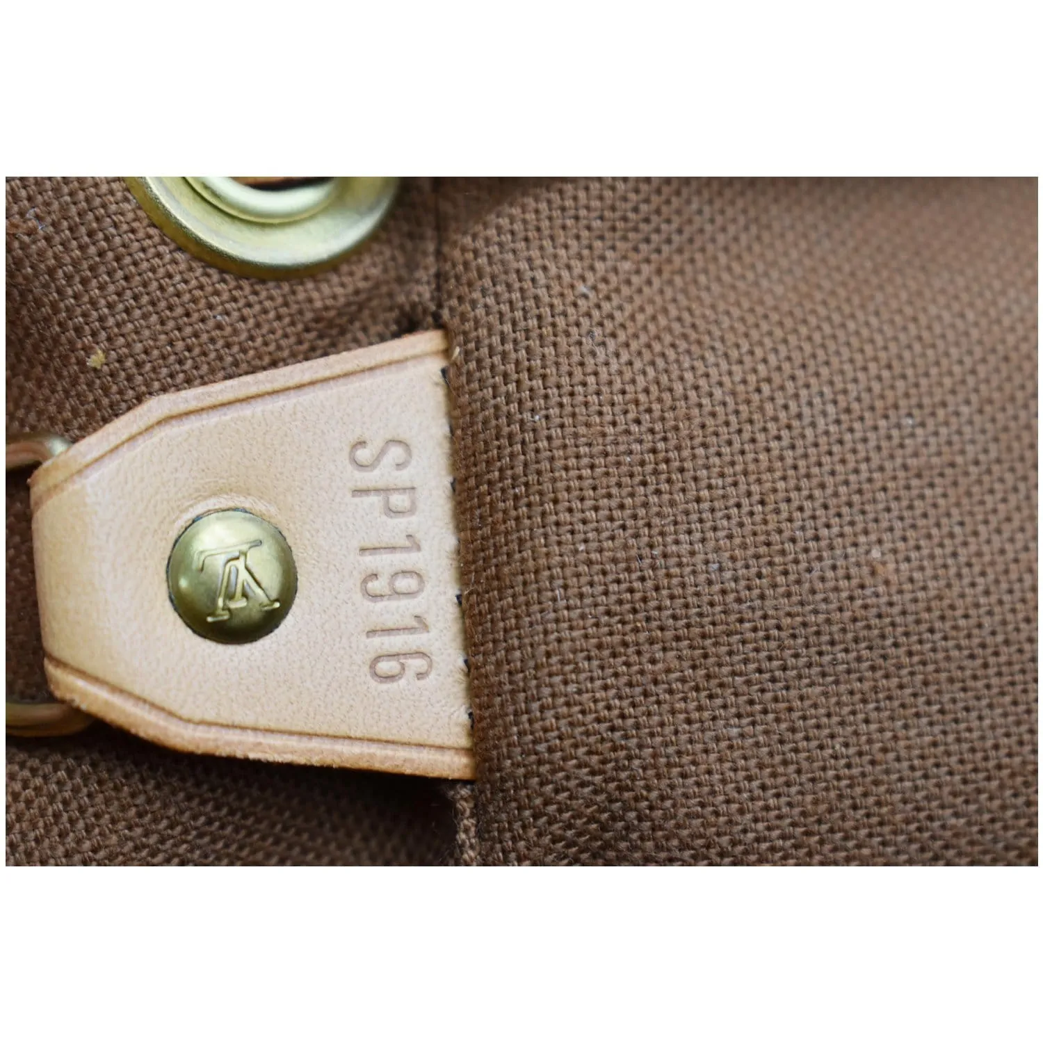 LOUIS VUITTON Montsouris PM Monogram Canvas Backpack Brown