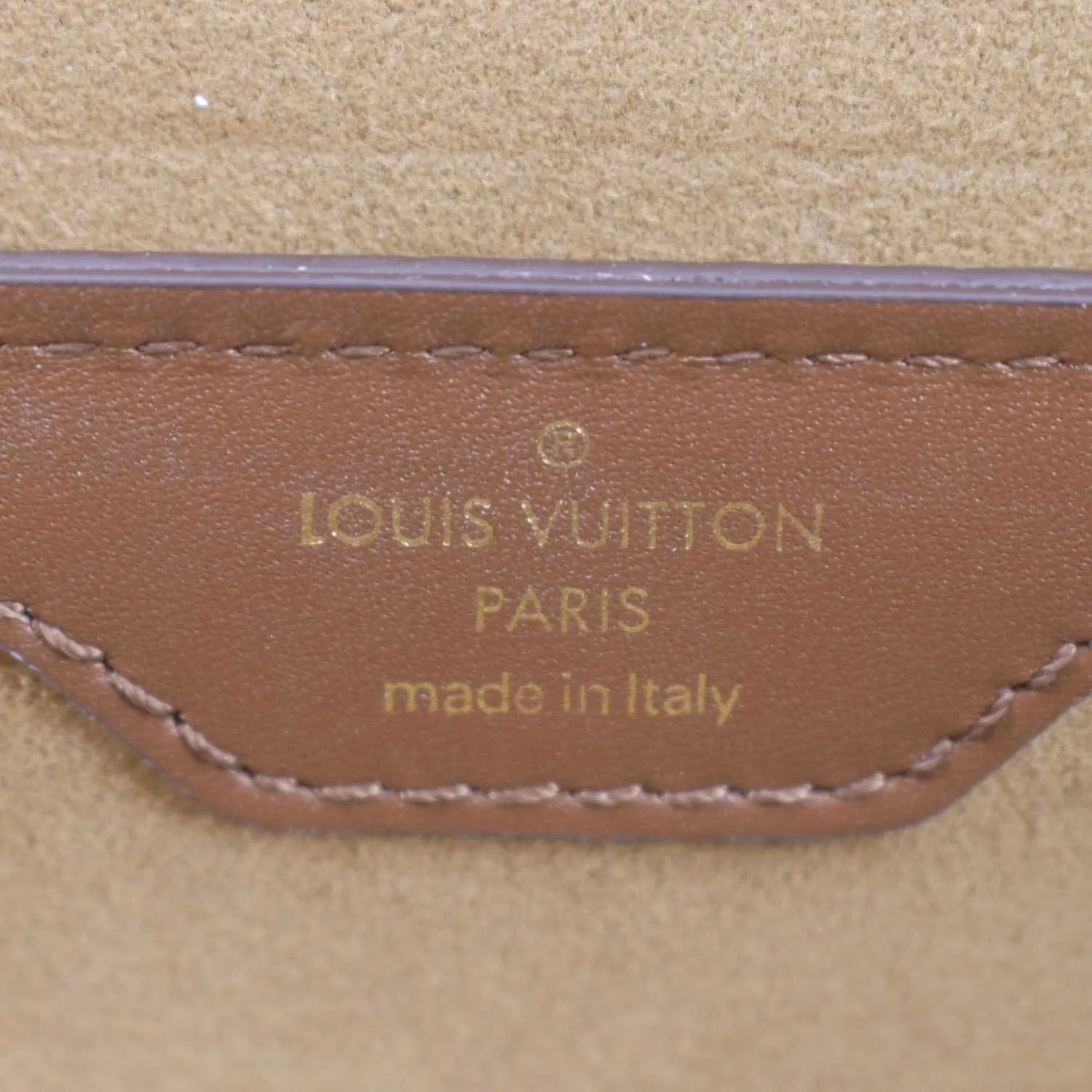 LOUIS VUITTON Papillon Trunk Monogram Canvas Satchel Bag Brown