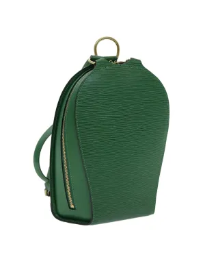 Louis Vuitton Petit Malle Backpack Epi Leather Green