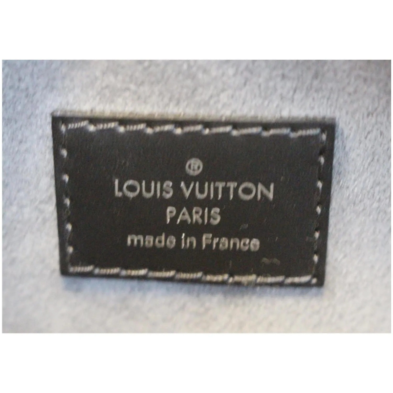 LOUIS VUITTON Pont Neuf PM Epi Leather Satchel Bag Black