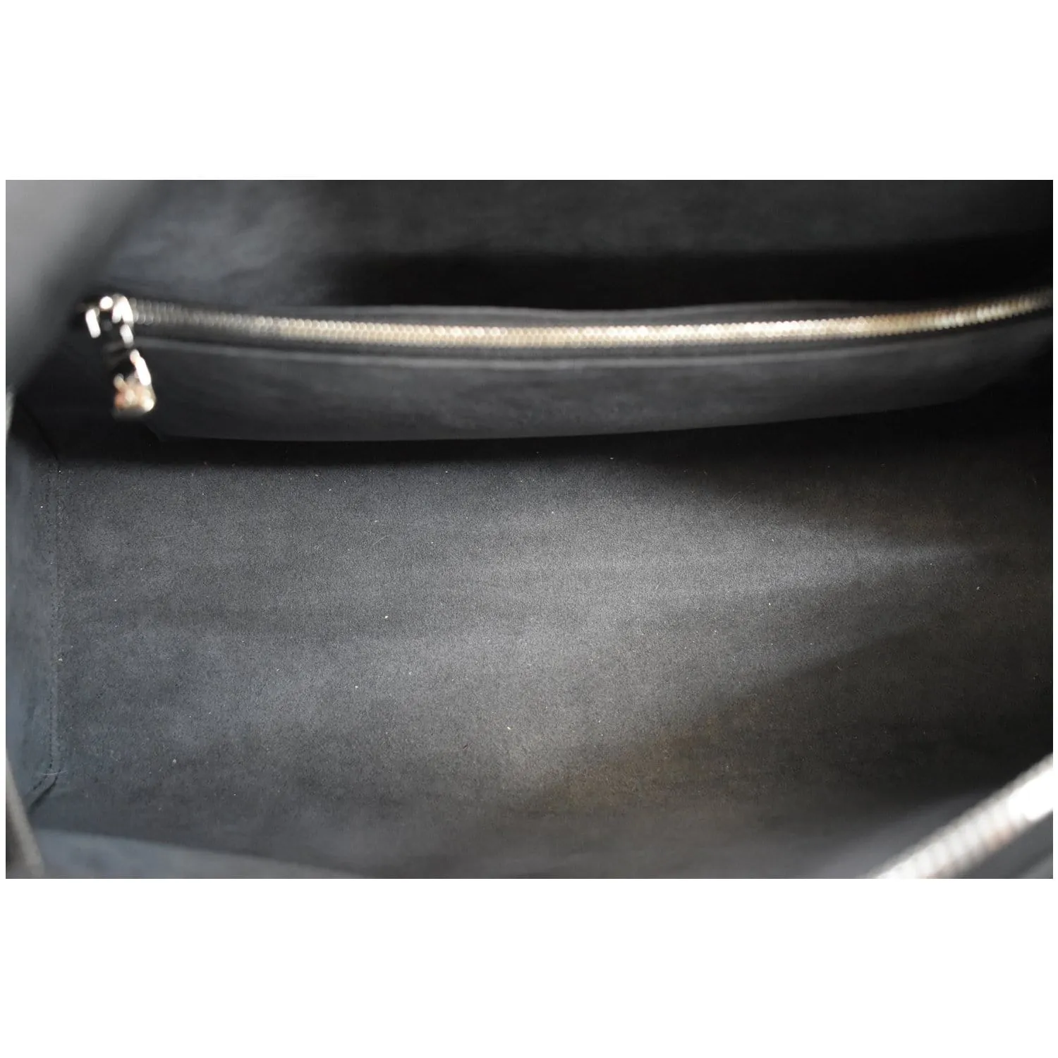 LOUIS VUITTON Pont Neuf PM Epi Leather Satchel Bag Black