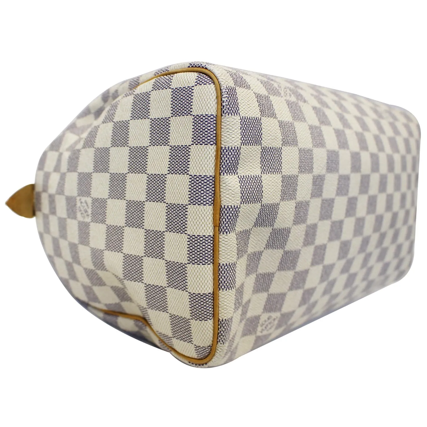 LOUIS VUITTON Speedy 30 Damier Azur Satchel Handbag
