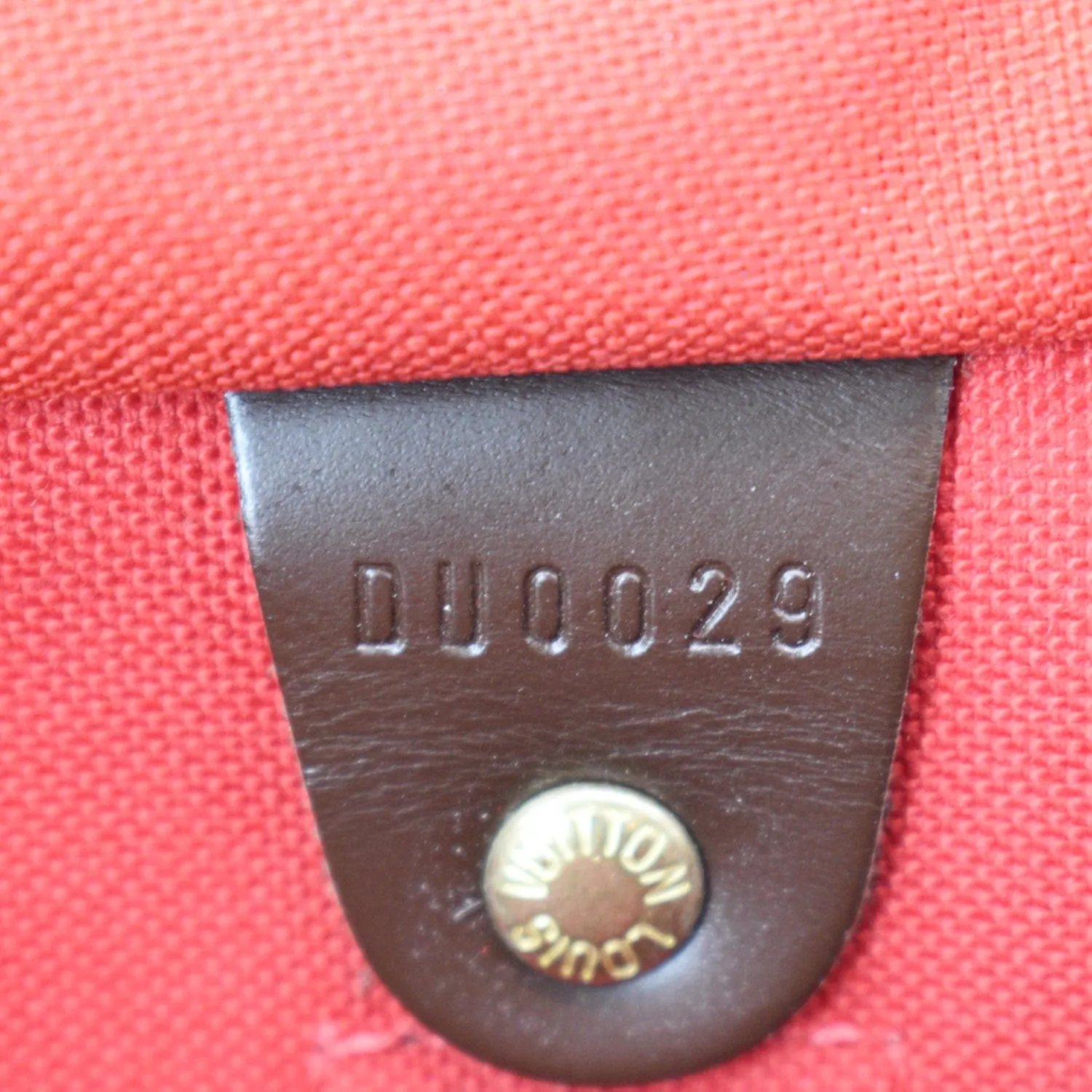 LOUIS VUITTON Speedy 30 Damier Ebene Satchel Bag Brown - New Year Deals