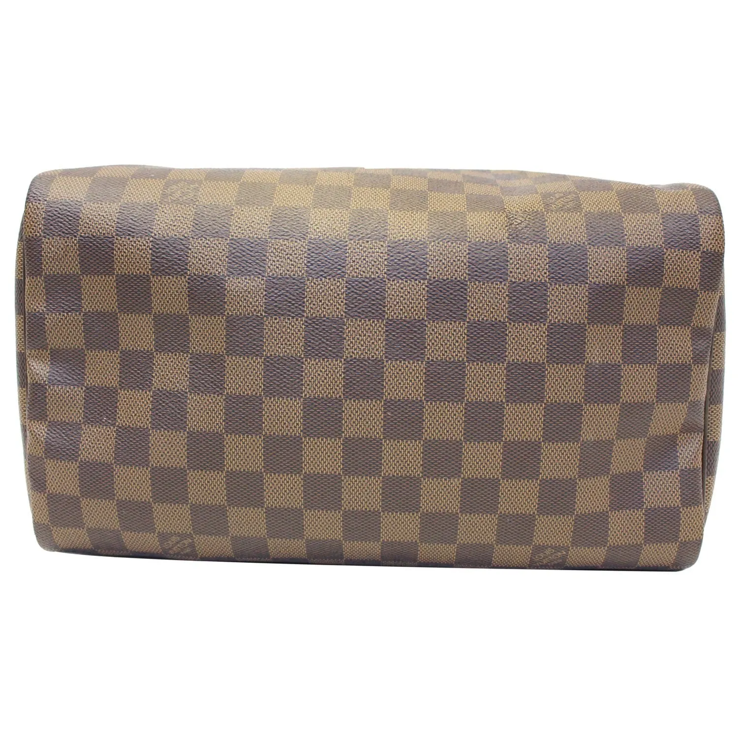 LOUIS VUITTON Speedy 30 Damier Ebene Satchel Bag Brown