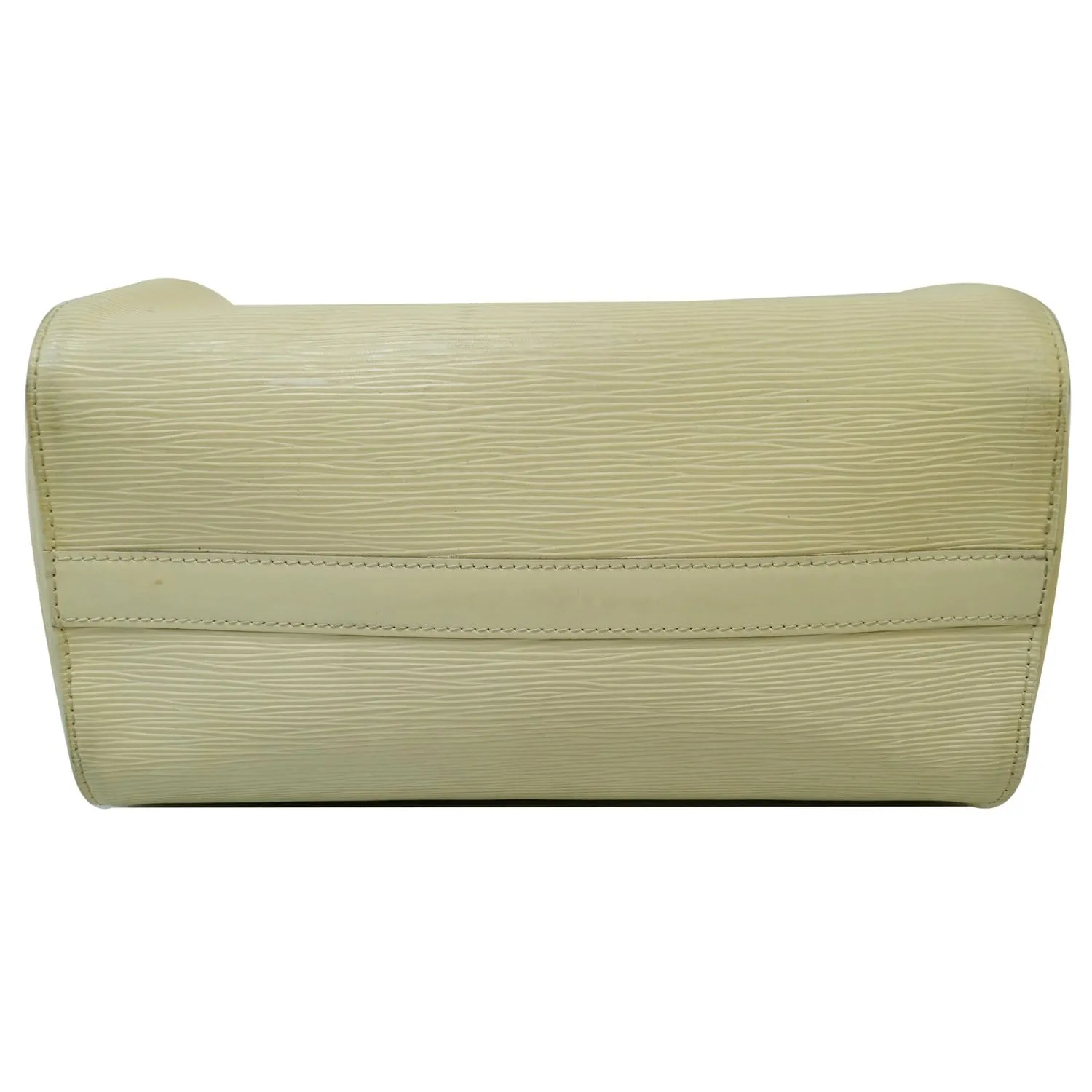 LOUIS VUITTON Speedy 30 Epi Leather Satchel Bag Ivory