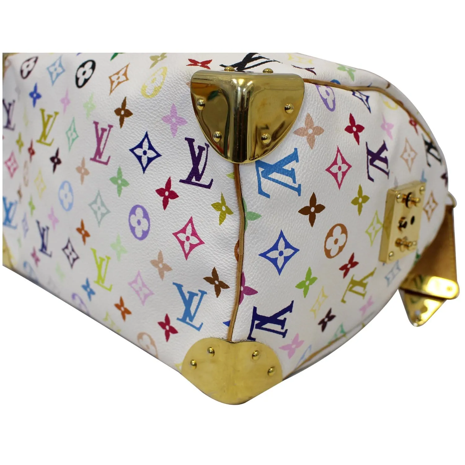 LOUIS VUITTON Speedy 30 Monogram Multicolor Satchel Bag