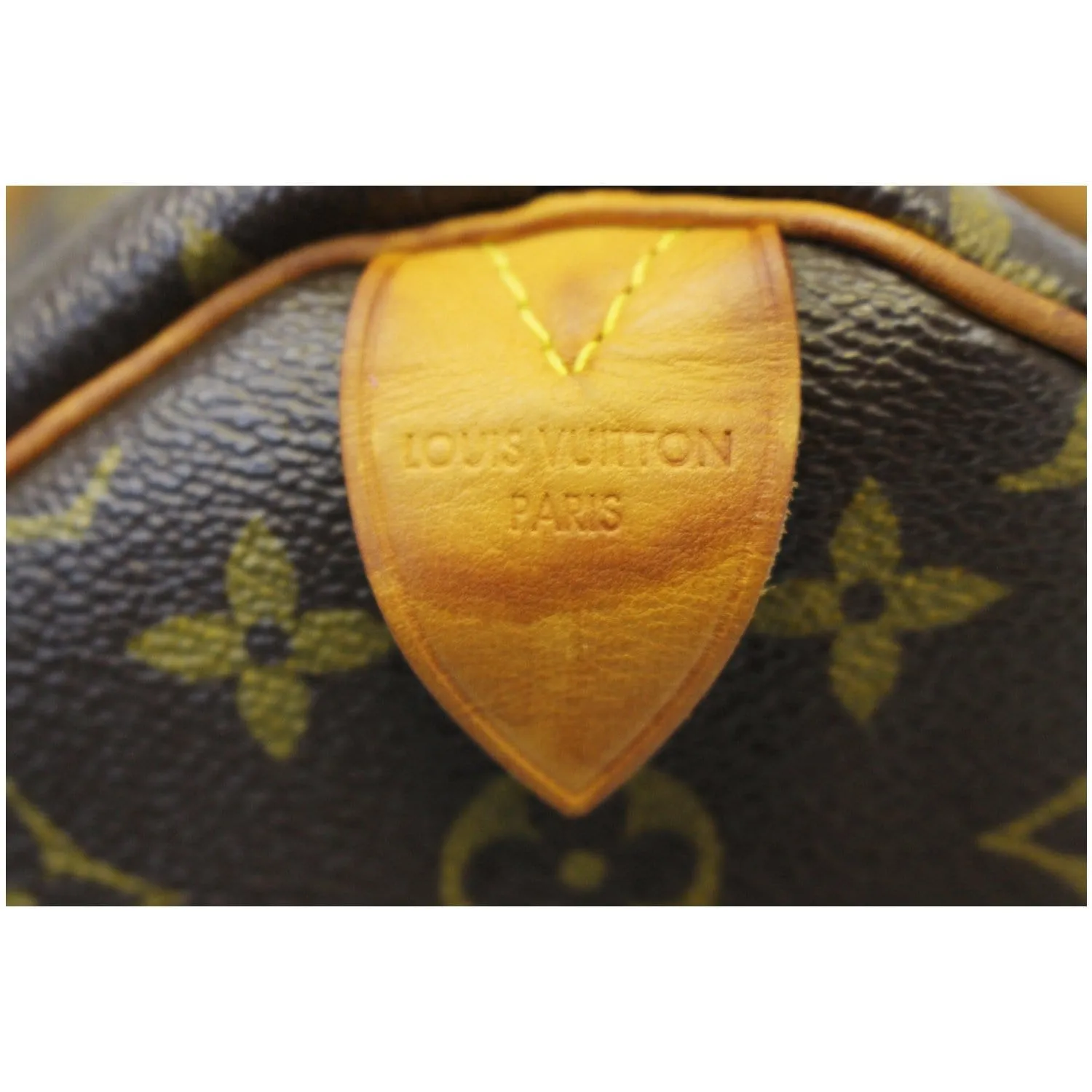 LOUIS VUITTON Speedy 35 Monogram Canvas Satchel Bag