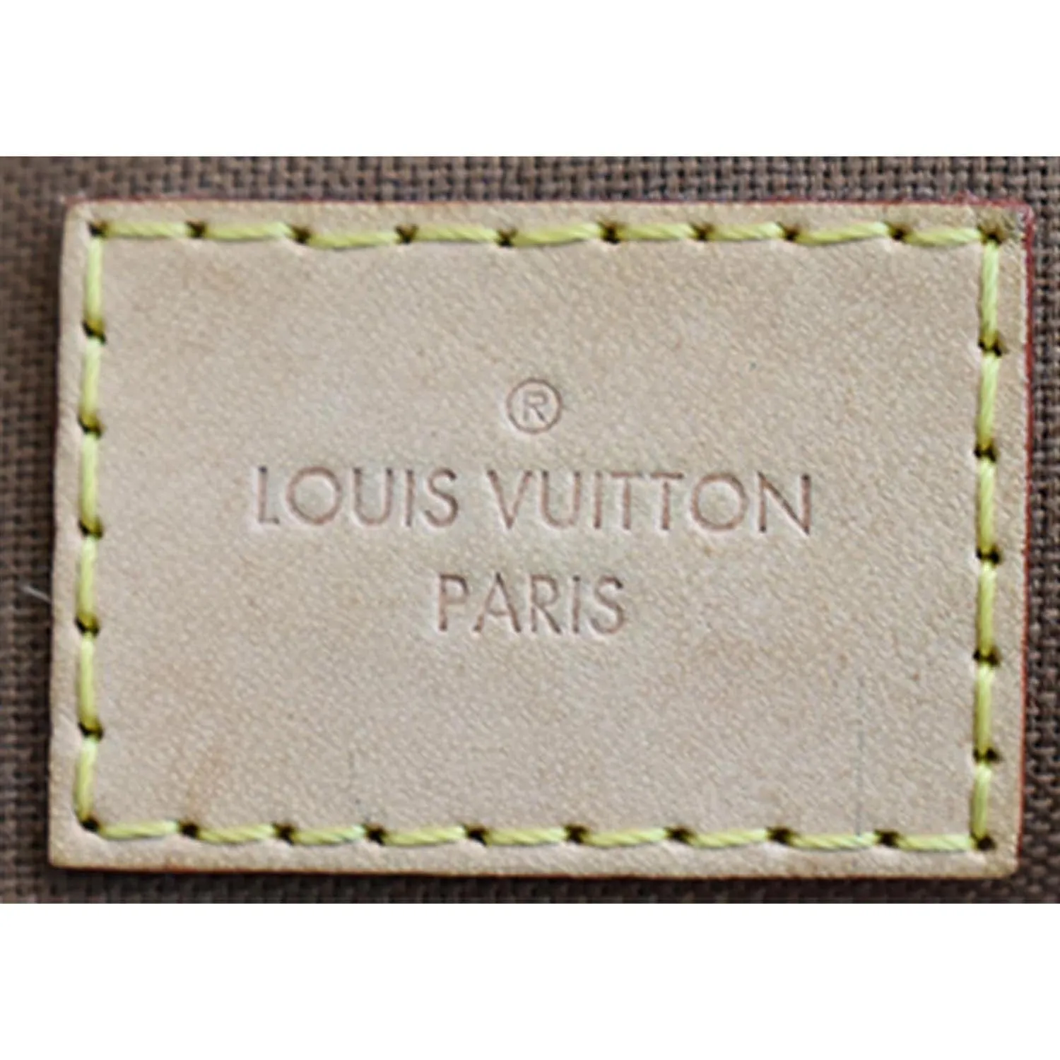 LOUIS VUITTON Tivoli GM Monogram Canvas Satchel Bag Brown
