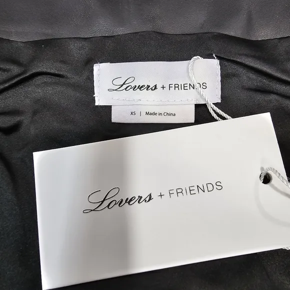 Lovers and Friends Ashton Mini Skirt in Black