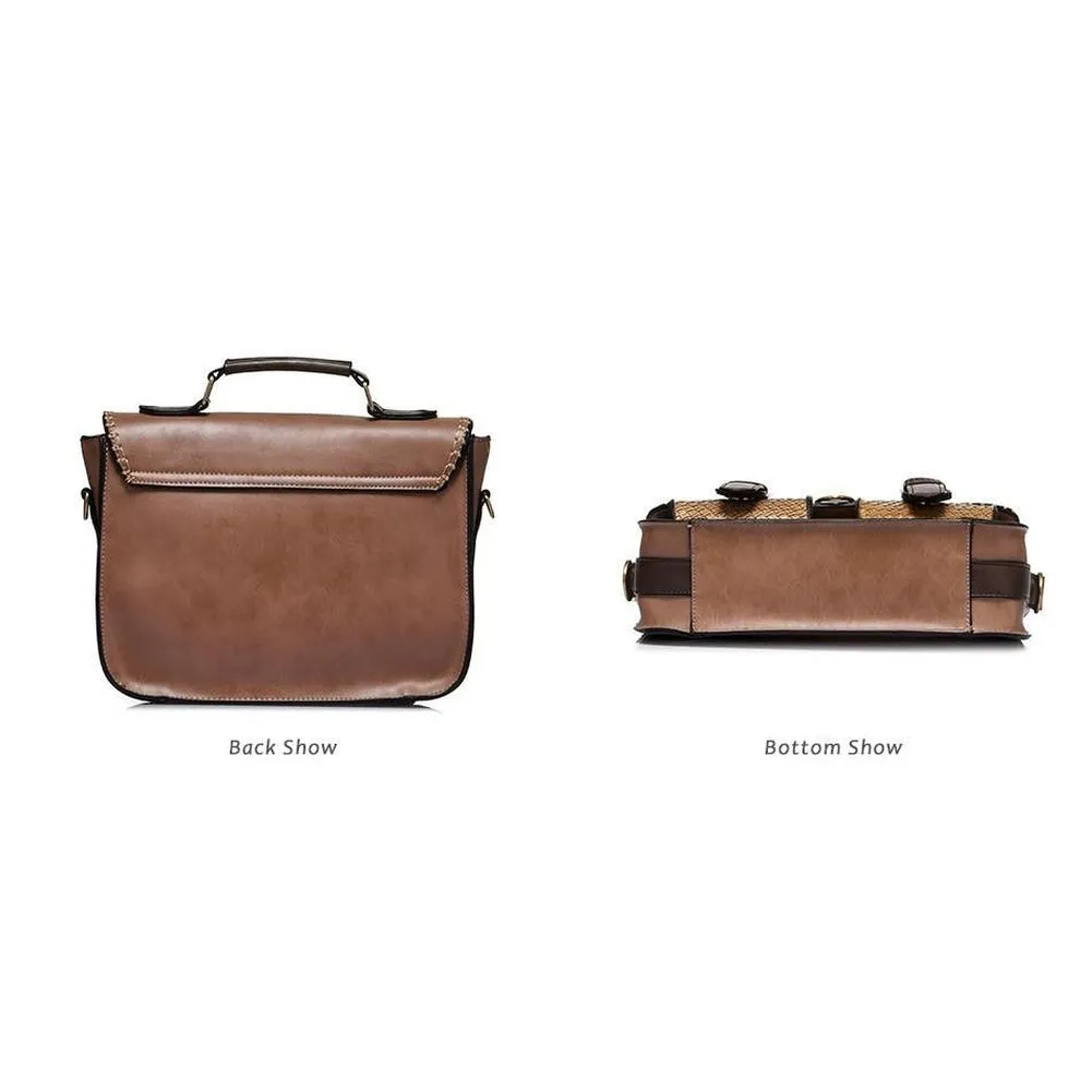 <bold>Messenger / Crossbody Bag <br>Vegan-Leather