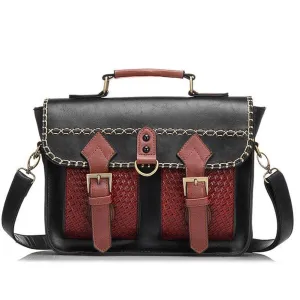 <bold>Messenger / Crossbody Bag <br>Vegan-Leather
