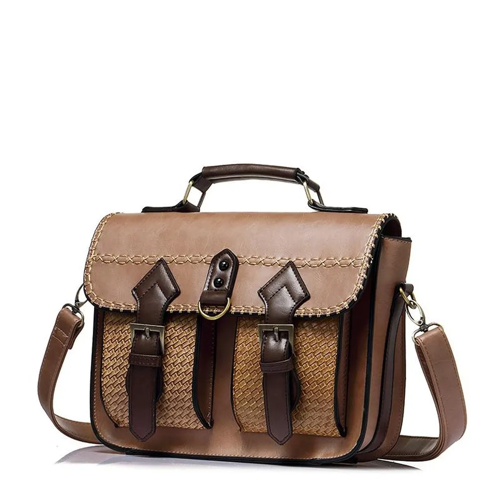 <bold>Messenger / Crossbody Bag <br>Vegan-Leather