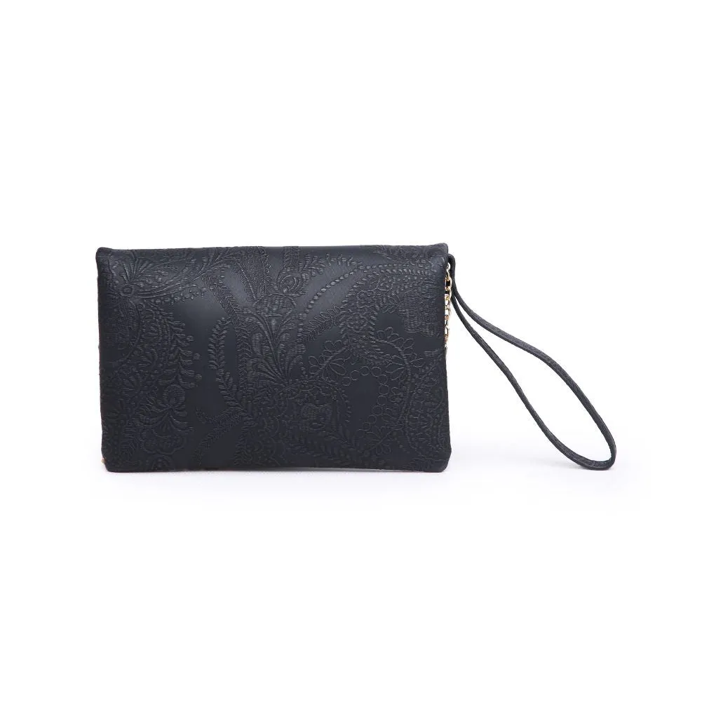 Lucy Floral Wristlet