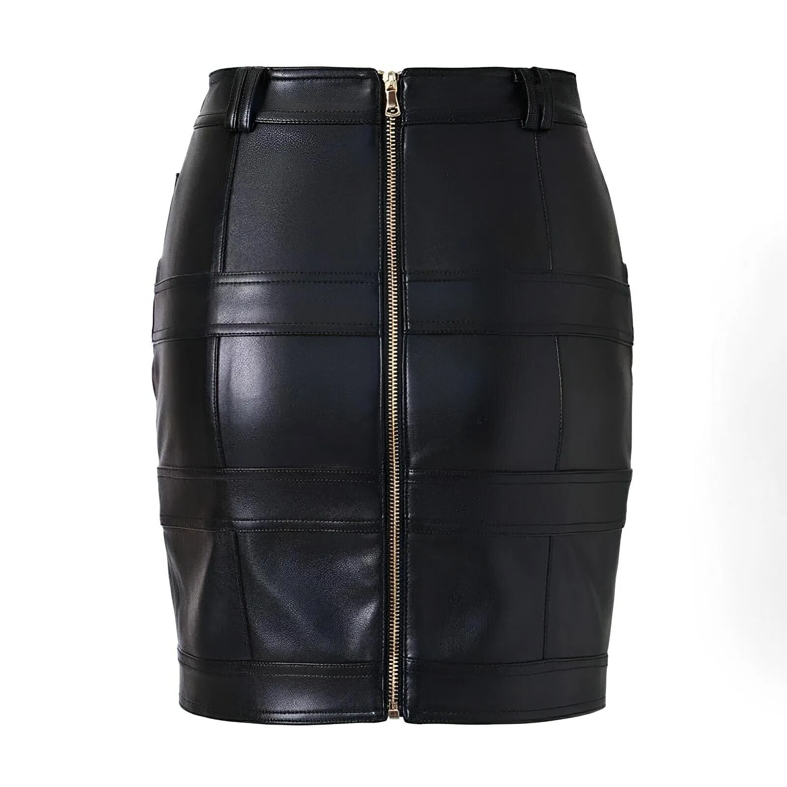 Luna Faux Leather Mini Skirt