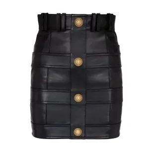 Luna Faux Leather Mini Skirt