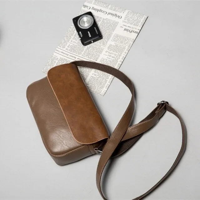 Man JIAMEN Body Curated collection Leather Cross Bolsas Bag Male Set Messenger Vintage Future-proof Business Men for Bags Male Fashion PU Men Bags Tote Shoulder
