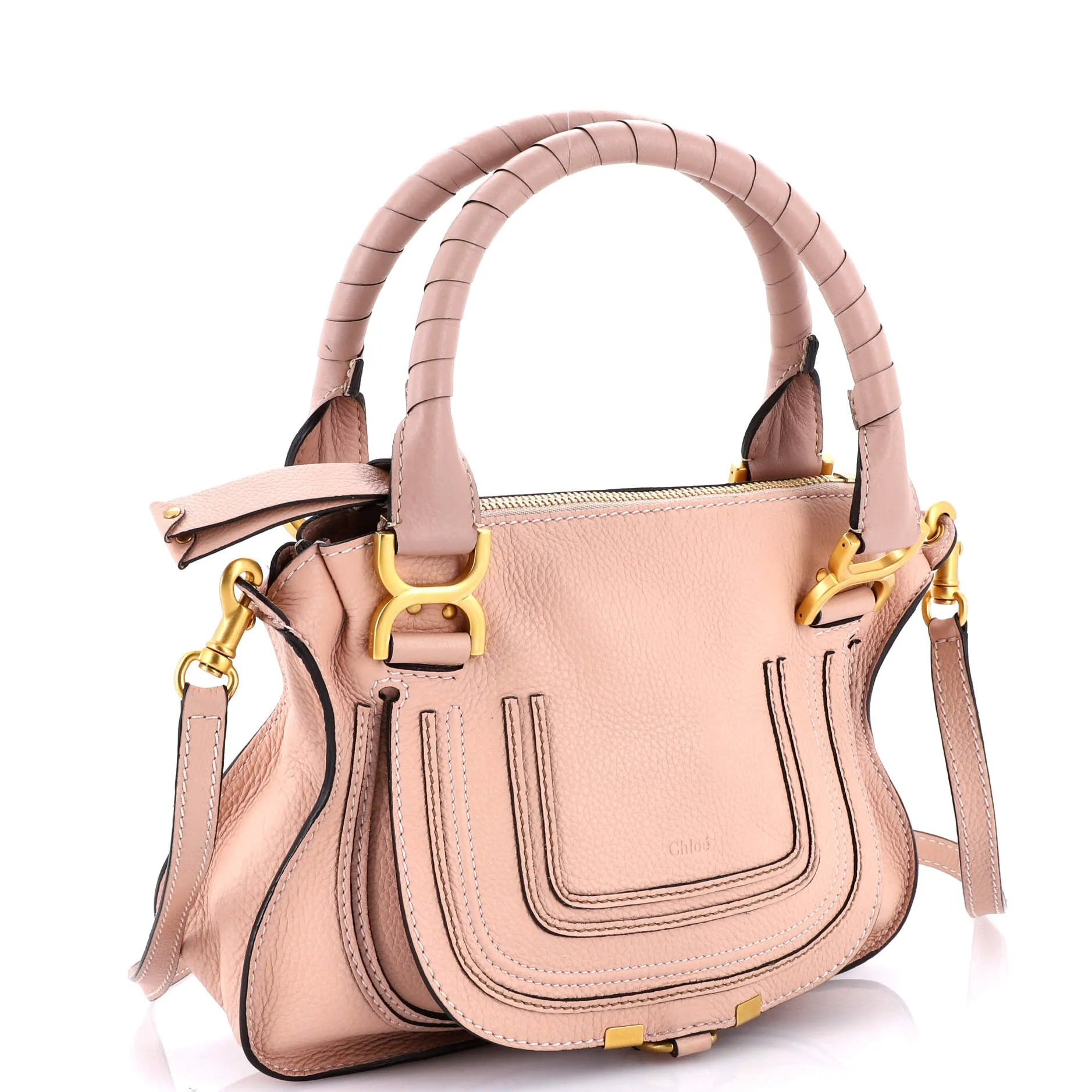 Marcie Satchel Leather Small