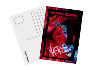 Marika Rossa signed card.