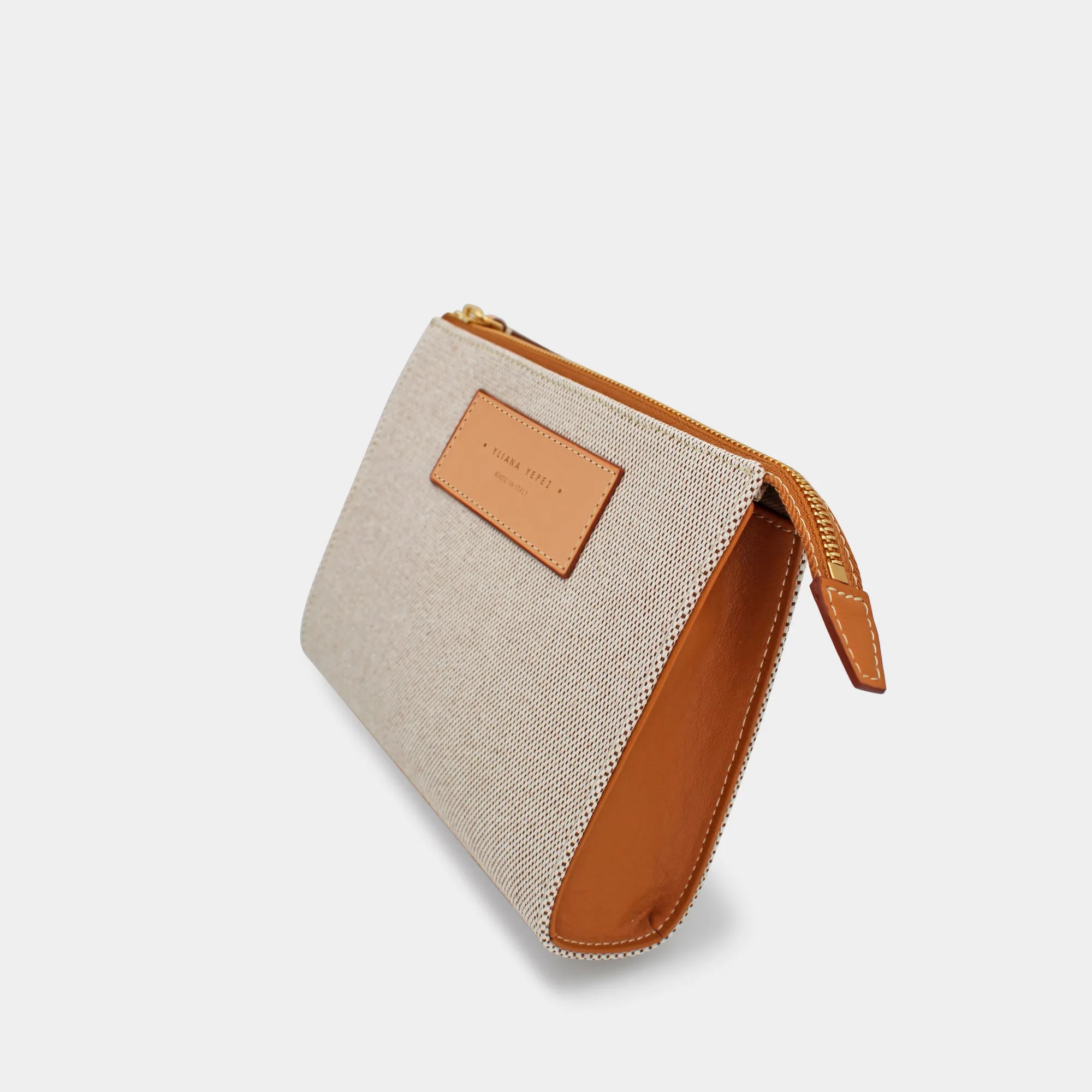 Medium pouchette canvas natural