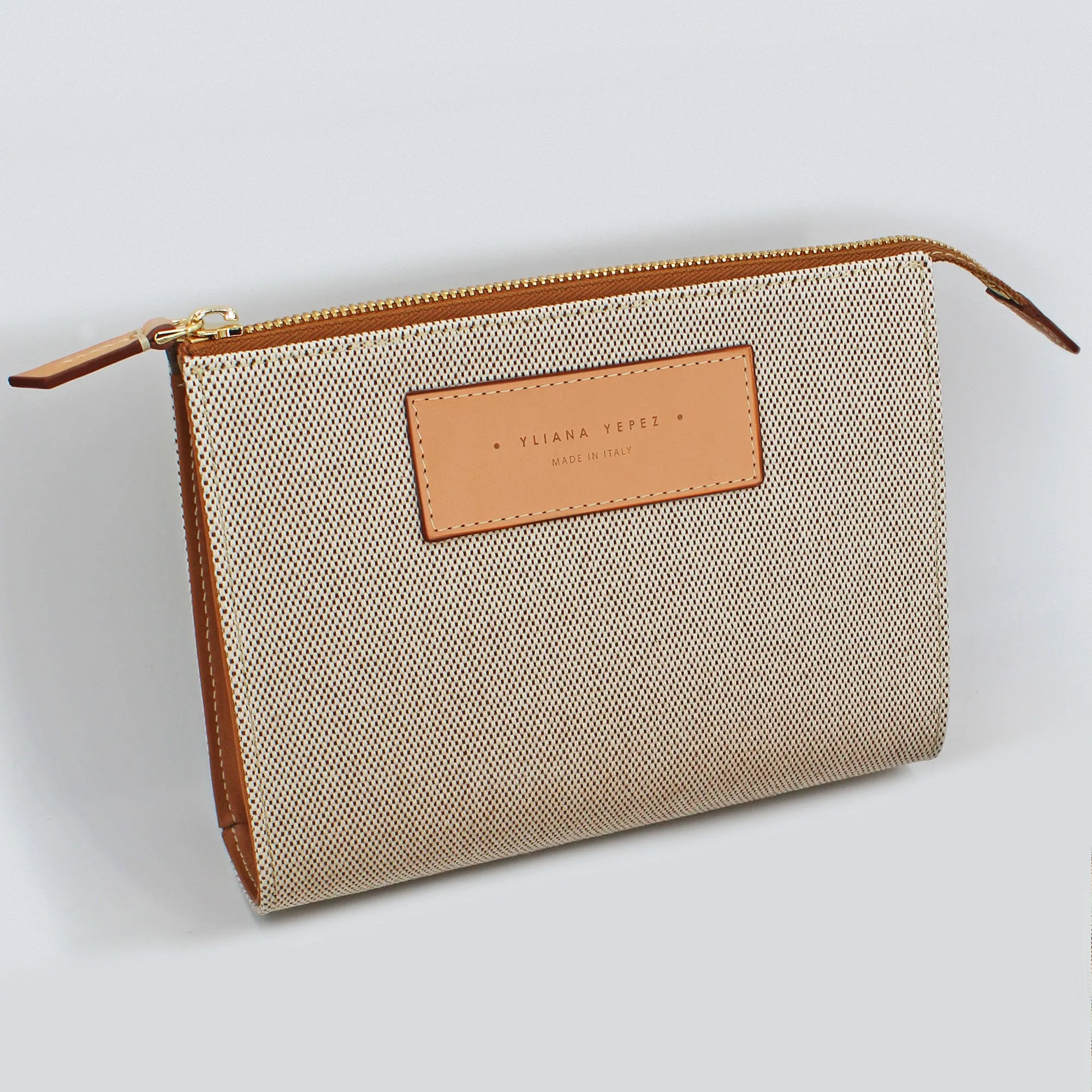 Medium pouchette canvas natural