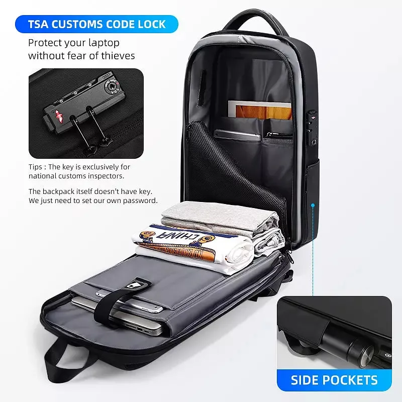 Men Business Backpack Anti Theft Laptop