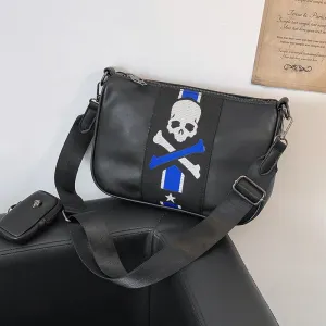 Men Weekly deal Briefcase Leather Handbag Laptop Hip-hop Briefcase New Casual Exclusive offer Fashion Bags Business Office Simple Bag Male PU Shoulder Black