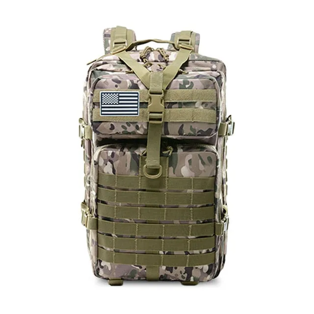 Men's Army Military Tactical Large Backpack Waterproof