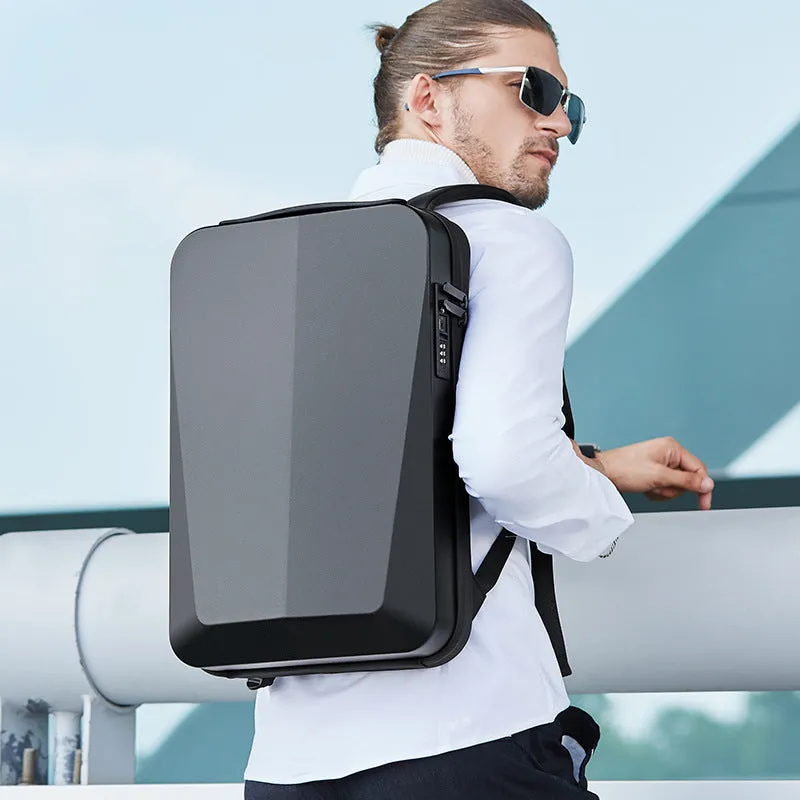 Men's Blister Hard Shell Computer Waterproof Backpacks