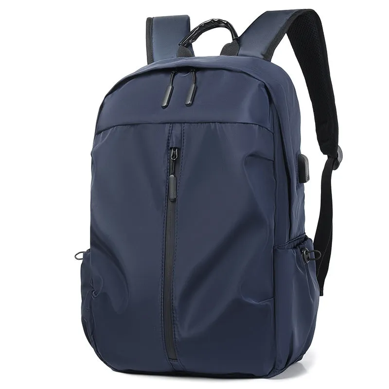 Men's Business Printed Oxford Cloth Computer Leisure Backpacks