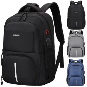 Men's Large Capacity Simple Business Computer Leisure Backpacks