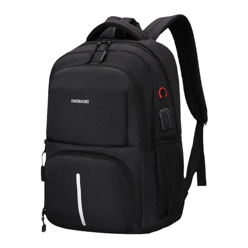 Men's Large Capacity Simple Business Computer Leisure Backpacks