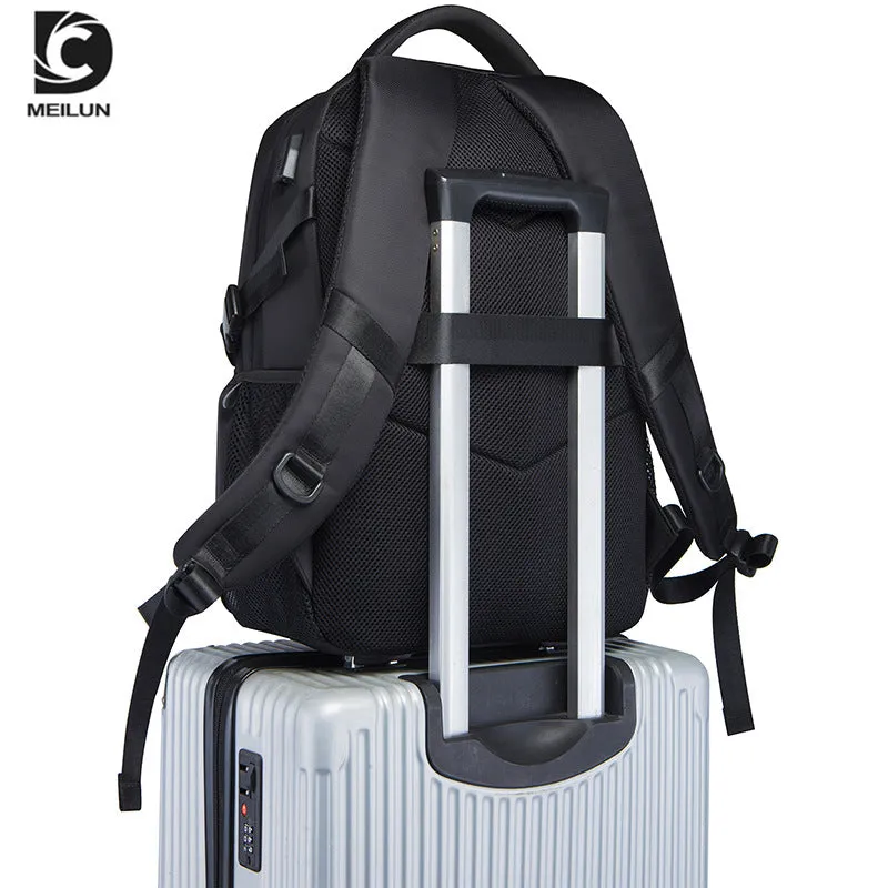Men's Waterproof Large Capacity Business Commute Computer Backpacks