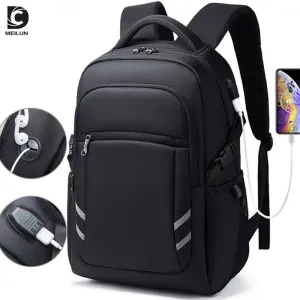 Men's Waterproof Large Capacity Business Commute Computer Backpacks