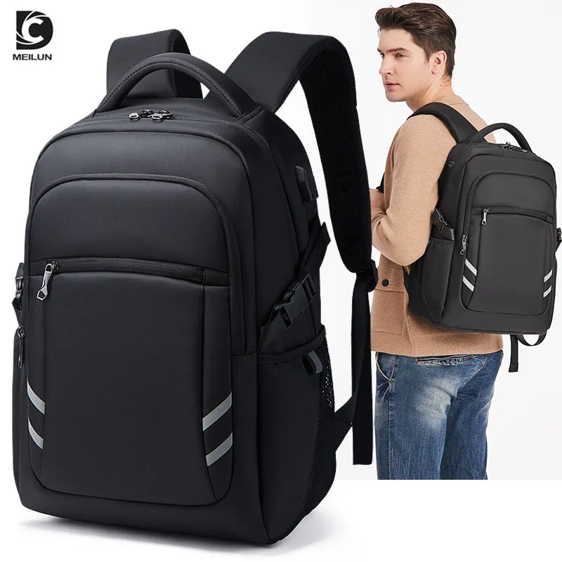 Men's Waterproof Large Capacity Business Commute Computer Backpacks