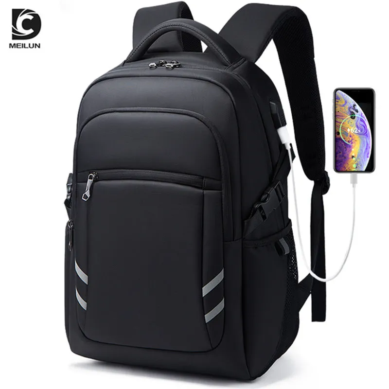 Men's Waterproof Large Capacity Business Commute Computer Backpacks