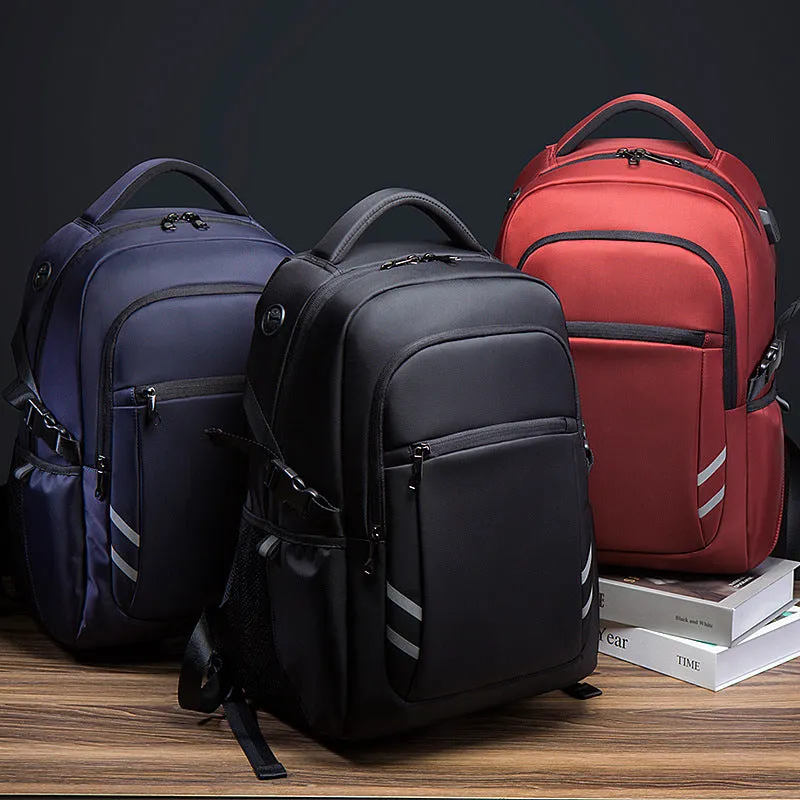 Men's Waterproof Large Capacity Business Commute Computer Backpacks