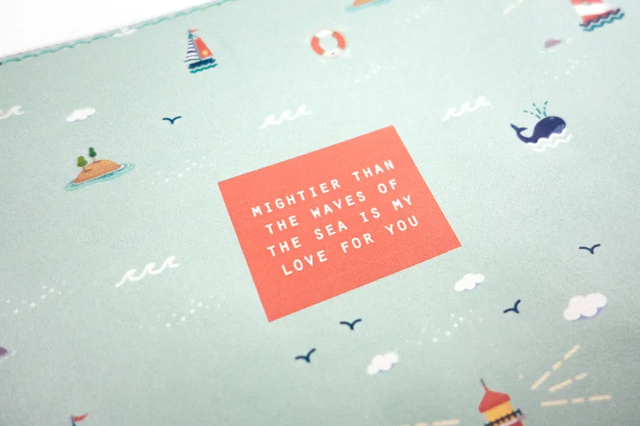 Mightier Than The Waves {Pouch}