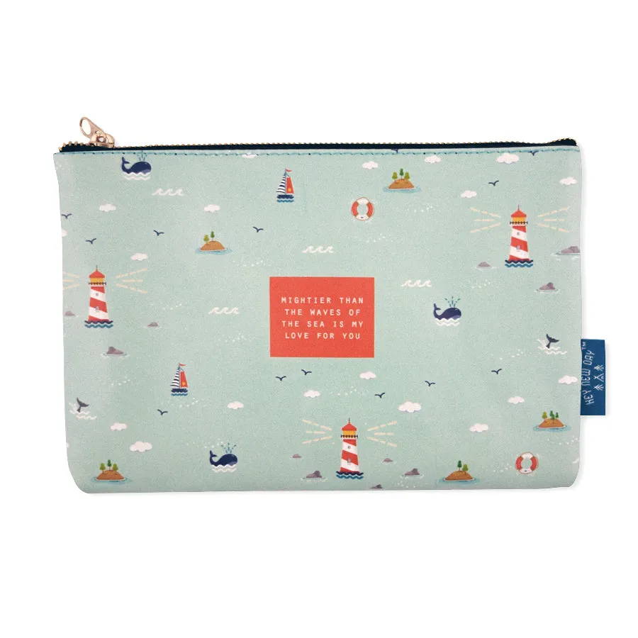 Mightier Than The Waves {Pouch}