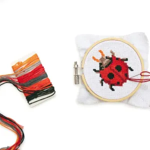 Mini Cross Stitch Kit - Ladybird