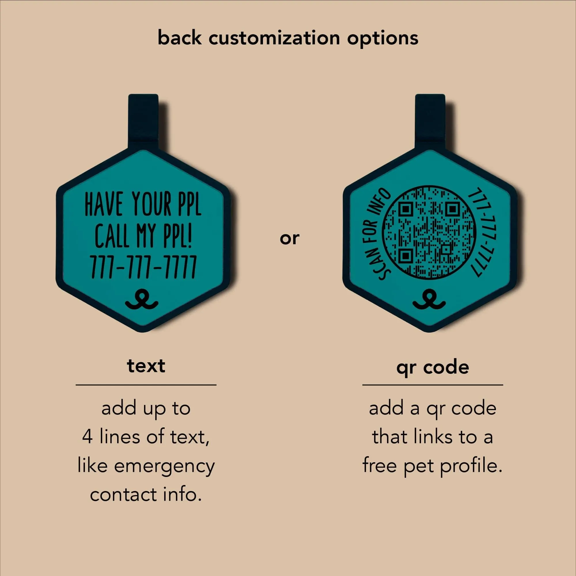 Mini Custom Design ID Tag