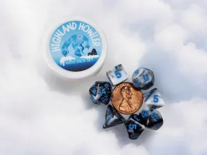 Mini dice set, Highland Howler Set