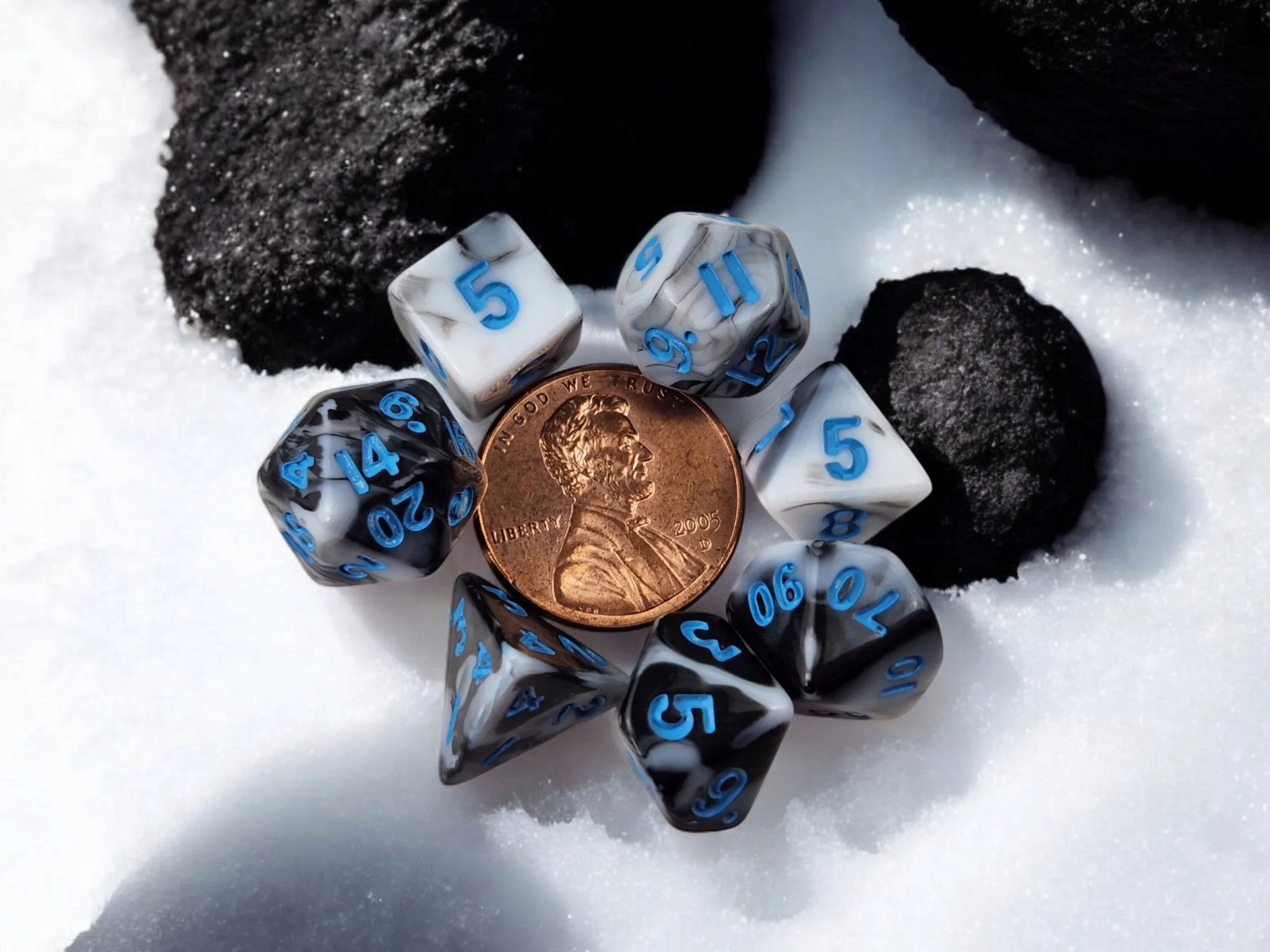 Mini dice set, Highland Howler Set