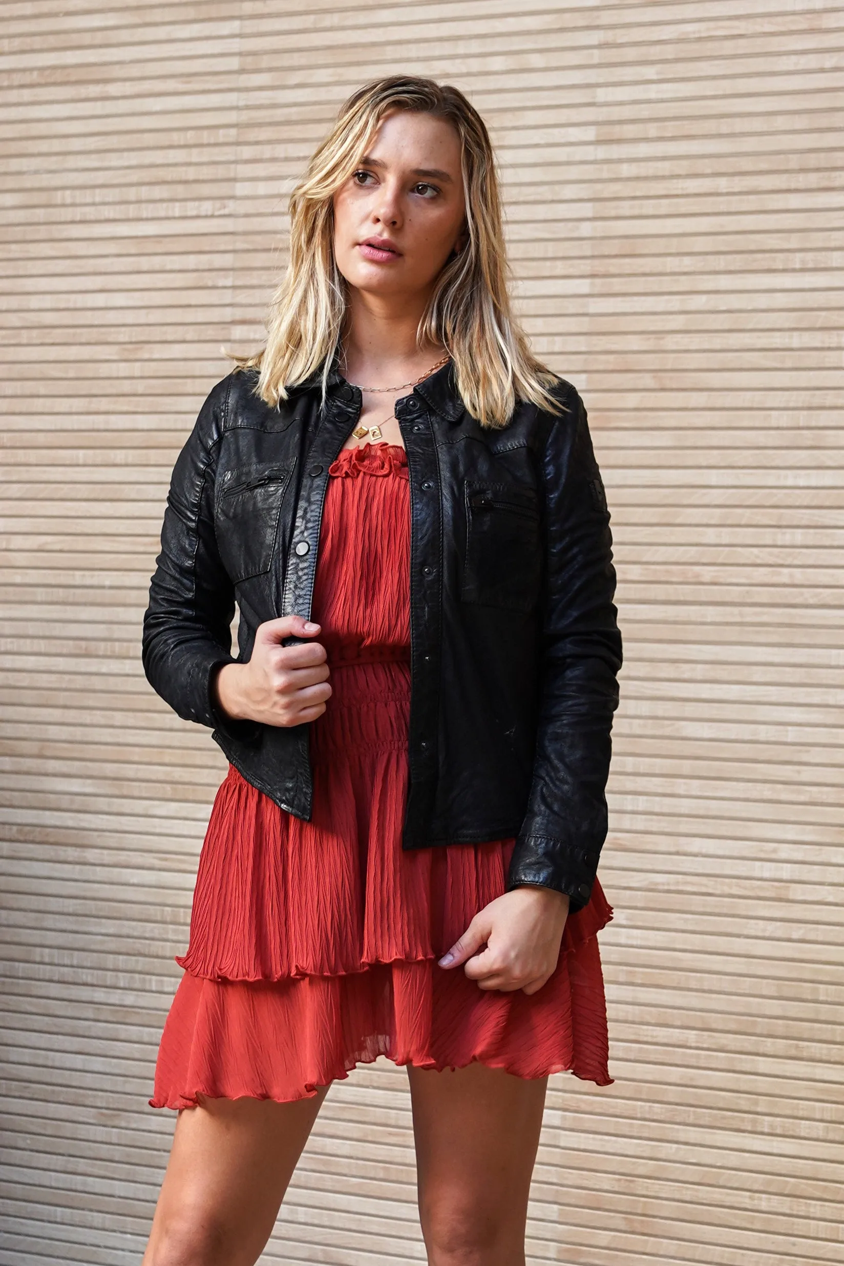 Mini Pleats Dress Sienna
